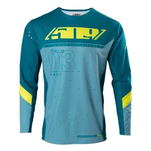 509  Sharkskin Transition Motorcross Riding Jersey Long Sleeve Athletic Fit Drop