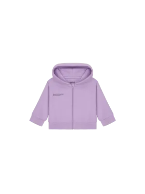 Baby 365 Midweight Zip Up Hoodie—orchid purple