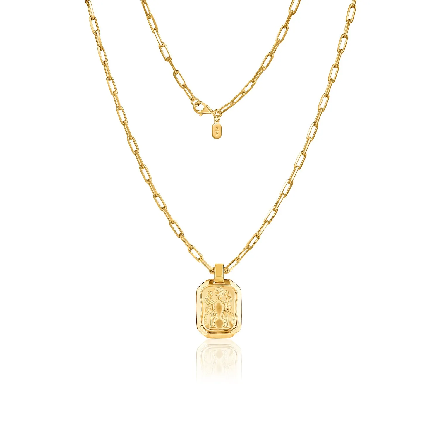 Build Your Zodiac Birthstone Necklace in Gold