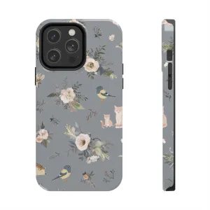 Cats and Birds - Tough Phone Cases