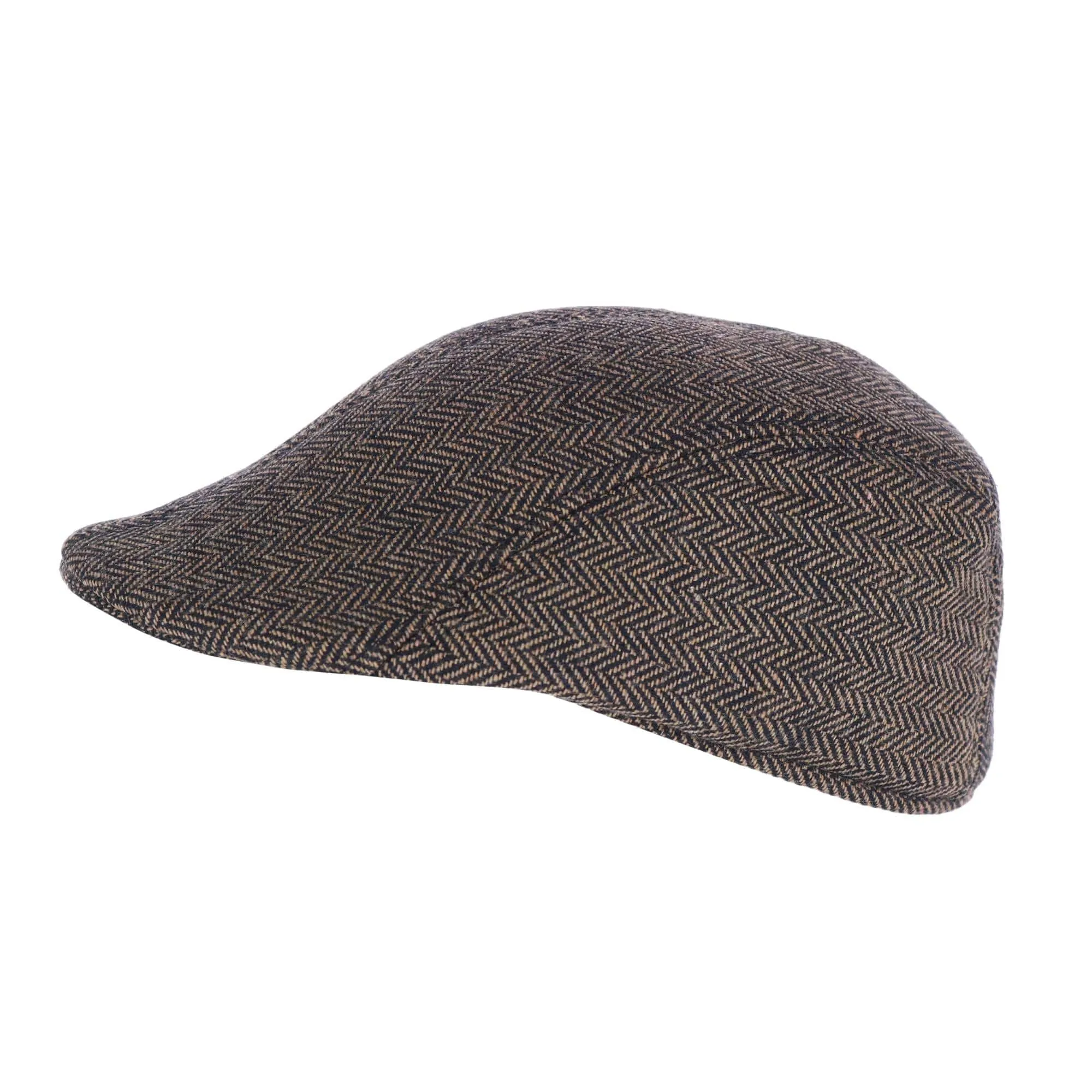 CTM® Men's Classic Herringbone Ivy Cap by Westend