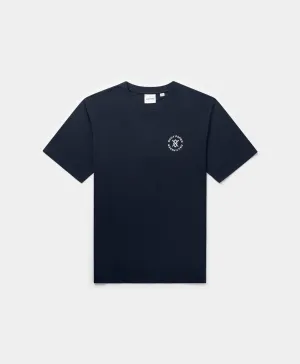 Deep Navy Circle T-Shirt