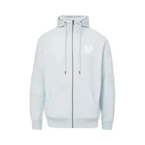 Arctic Blue Ezra Full-Zip Funnel Hoodie - Cozy and Stylish Design