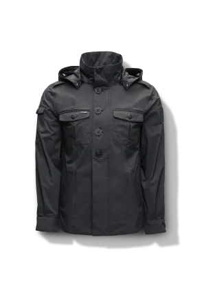 Fisherman Men's Lightweight Tech Jacket Black