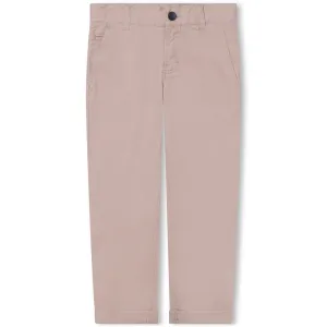 Hugo Boss Boys Khaki Cotton Pants_ J24869-269