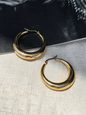 Latch Hoop Earrings