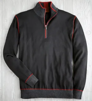 Patrick James Quarter-Zip Sweater