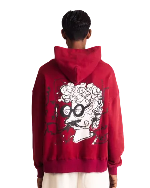 "ROOSEVELT" RED HOODIE