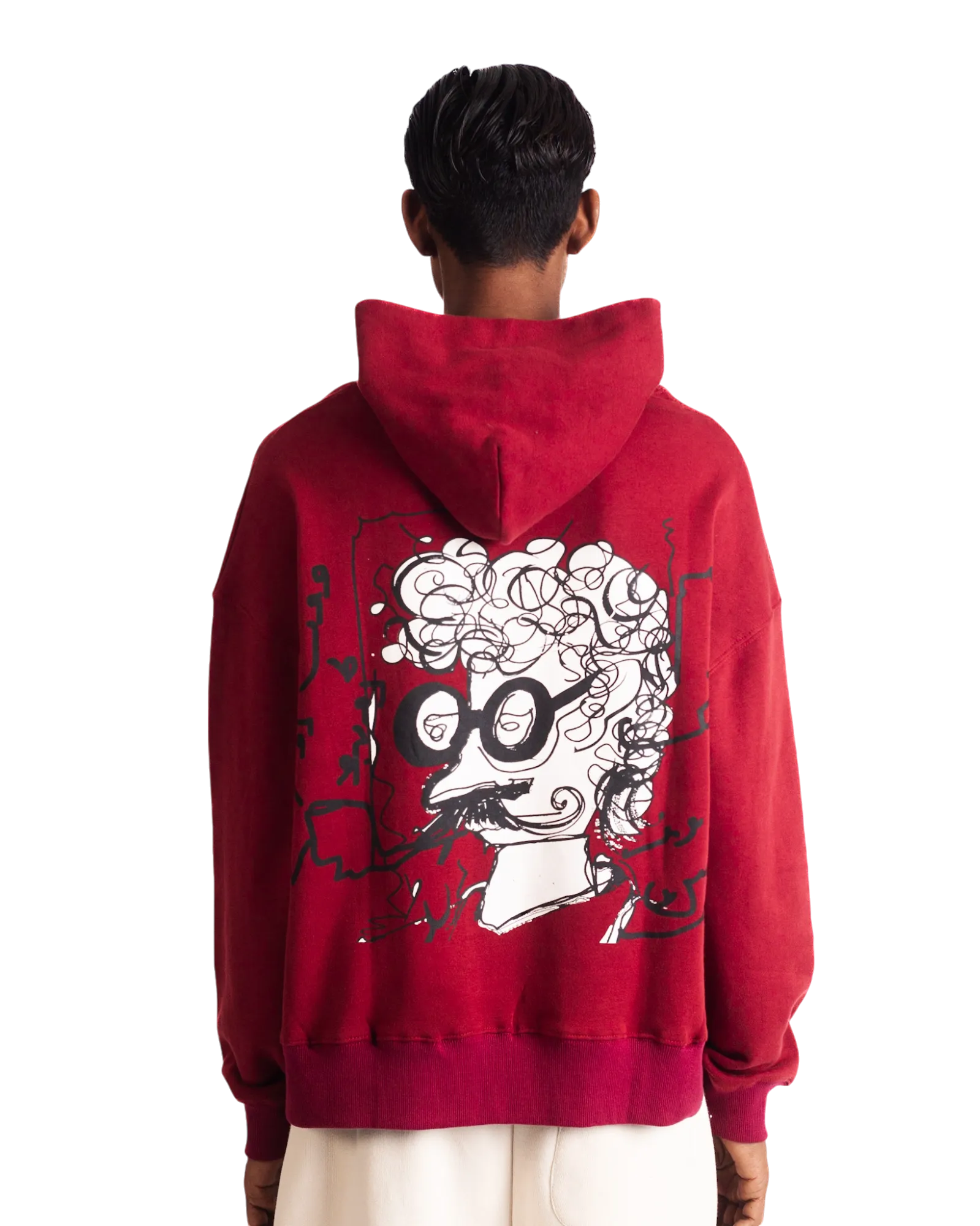 "ROOSEVELT" RED HOODIE