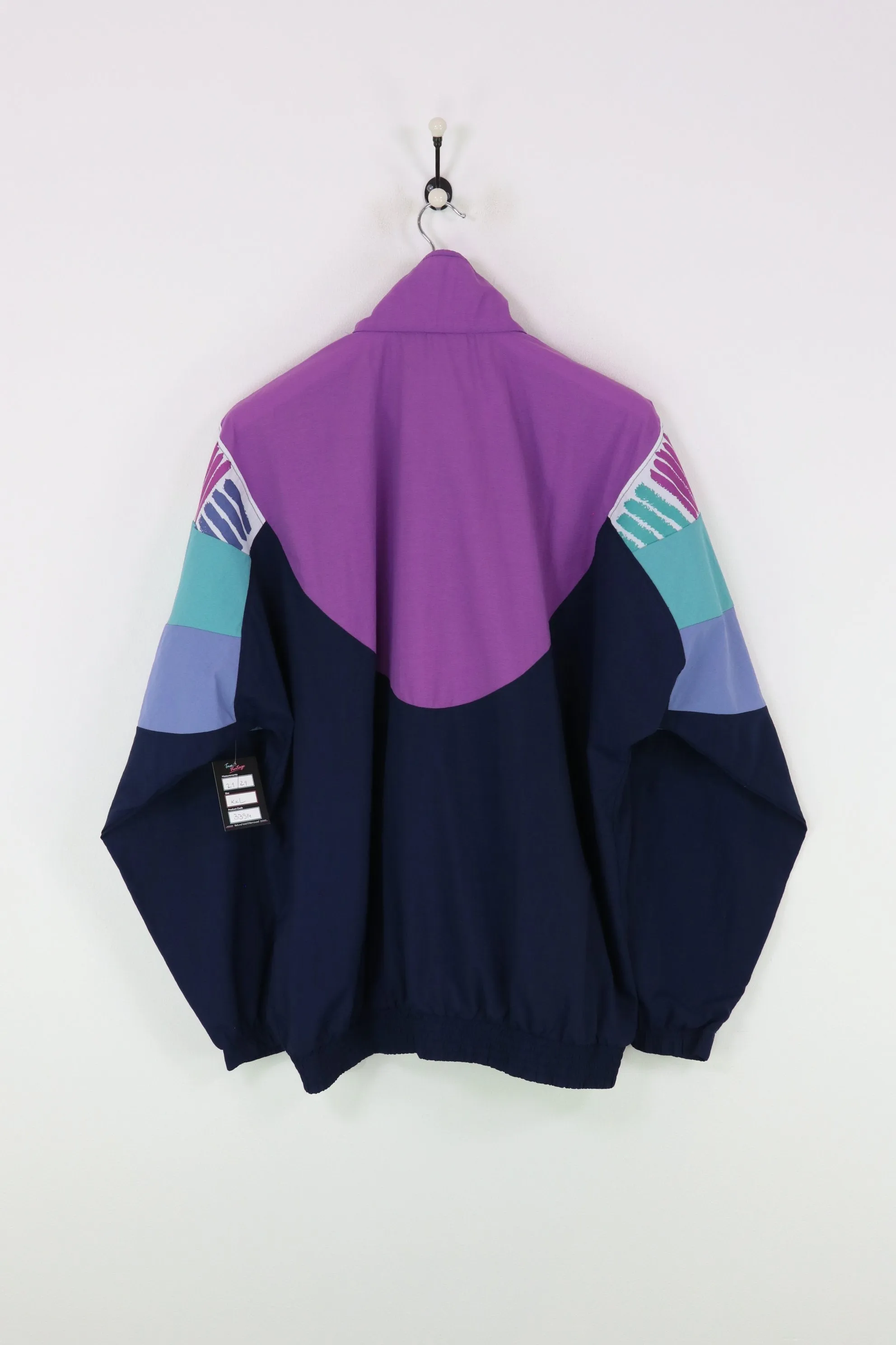 Sergio Tacchini Shell Suit Jacket Navy/Purple XXL