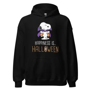 Snoopy Happiness Is Halloween Adult Hoodie