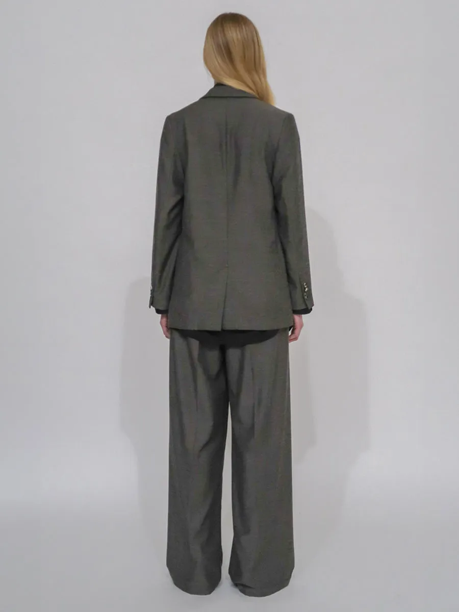 TAILORED BLAZER - LIGHTWEIGHT CANVAS SUITING