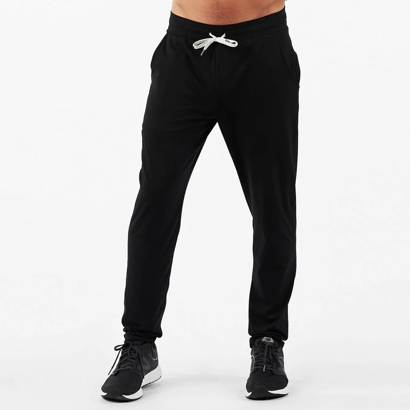 Vuori Black Heather Ponto Performance Sweatpant